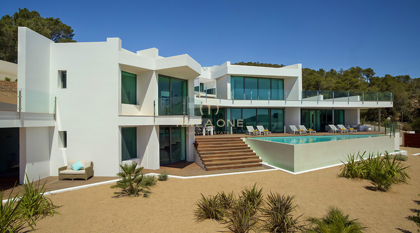 Moderna villa di lusso a Vista Alegre / Es Cubells con bella vista mare in vendita, Ibiza - Moderna villa di lusso a Vista Alegre / Es Cubells con bella vista mare in affitto, Ibiza