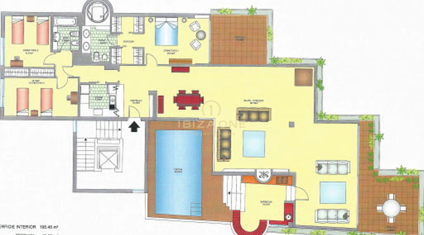 Très bel appartement de luxe dans la ville d'Ibiza situé sur le populaire Paseo Marítimo à vendre, Ibiza - Très bel appartement de luxe dans la ville d'Ibiza situé sur le populaire Paseo Marítimo à louer, Ibiza