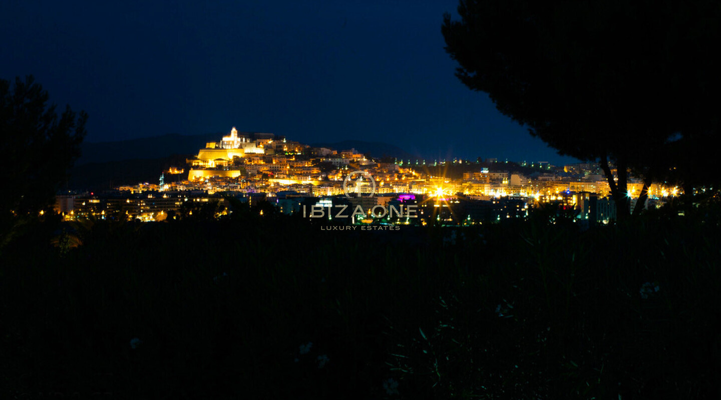 Can Rimbau : Belle villa de luxe à Ibiza avec de belles vues sur Ibiza et la mer à louer, Ibiza