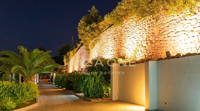 Can Rimbau: Prachtige luxe villa op Ibiza met prachtig uitzicht op Ibiza en de zee te huur, Ibiza