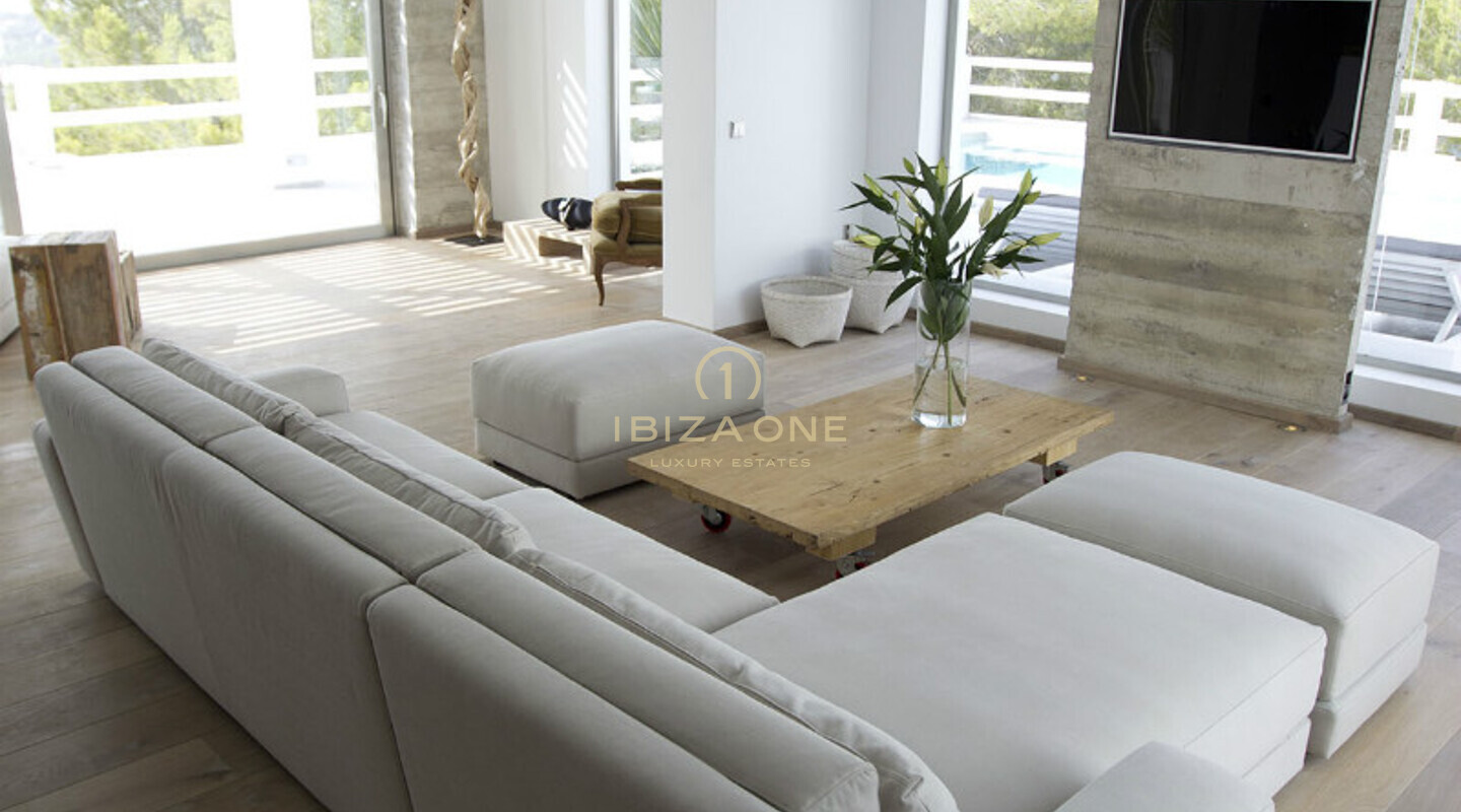 Luxe en ruime moderne villa in Cala Tarida te koop, Ibiza - Luxe en ruime moderne villa in Cala Tarida te huur, Ibiza
