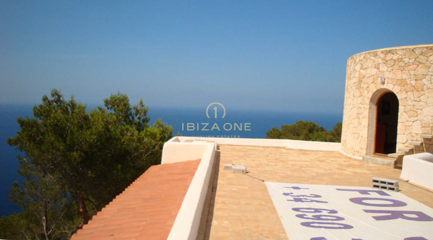 Lussuosa e imponente villa in prima linea con magnifica vista panoramica in vendita, Ibiza - Lussuosa e imponente villa in prima linea con magnifica vista panoramica in affitto, Ibiza