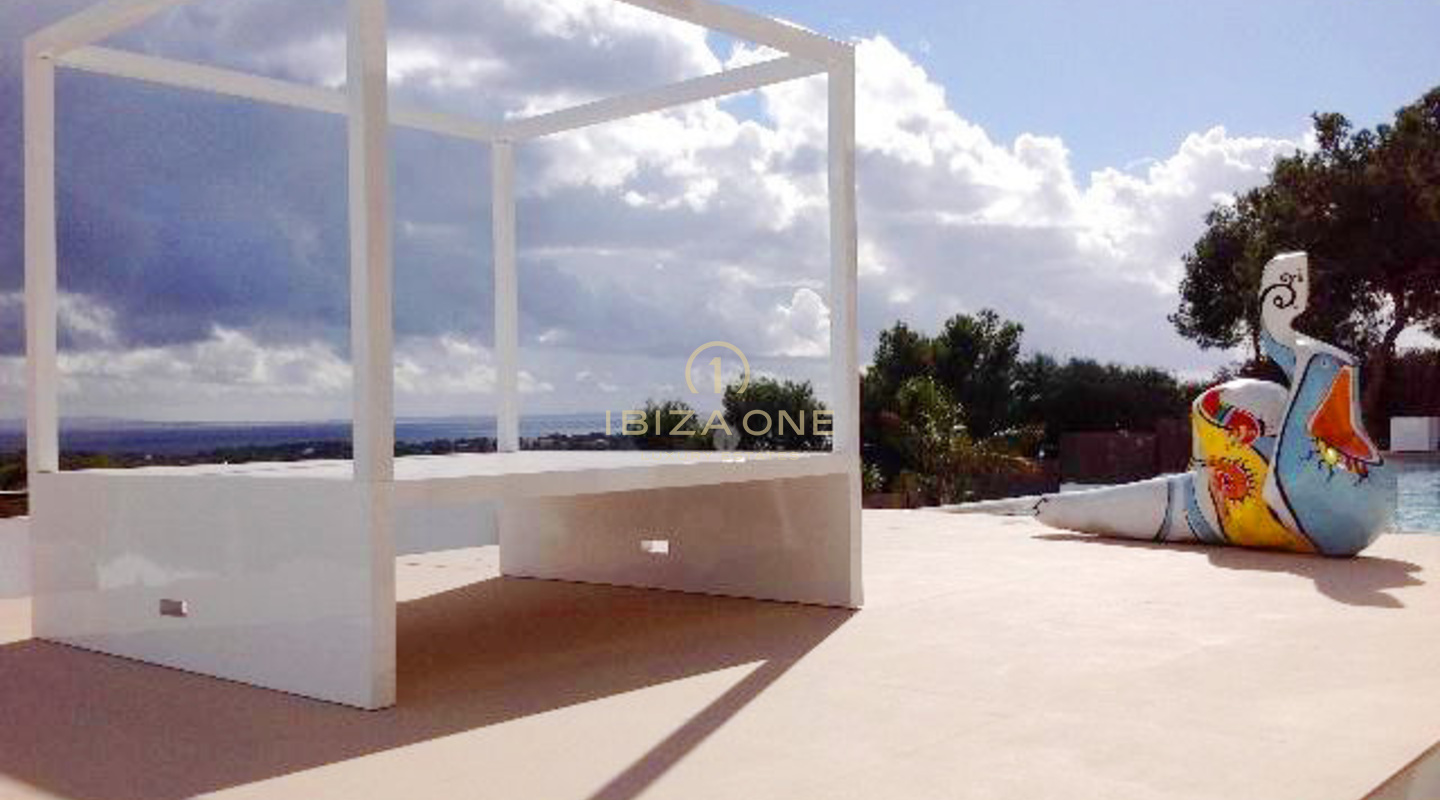 Luxury and exceptional modern design villa in Vista Alegre for sale, Ibiza - Luxury and exceptional modern design villa in Vista Alegre for rent, Ibiza