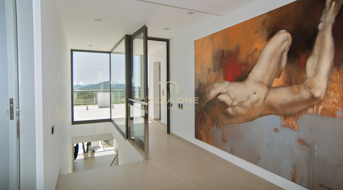 Luxuriöse und außergewöhnliche Villa im modernen Design in Vista Alegre zu verkaufen, Ibiza - Luxuriöse und außergewöhnliche Villa im modernen Design in Vista Alegre zu vermieten, Ibiza