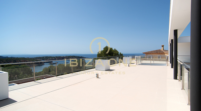 Luxury and exceptional modern design villa in Vista Alegre for sale, Ibiza - Luxury and exceptional modern design villa in Vista Alegre for rent, Ibiza