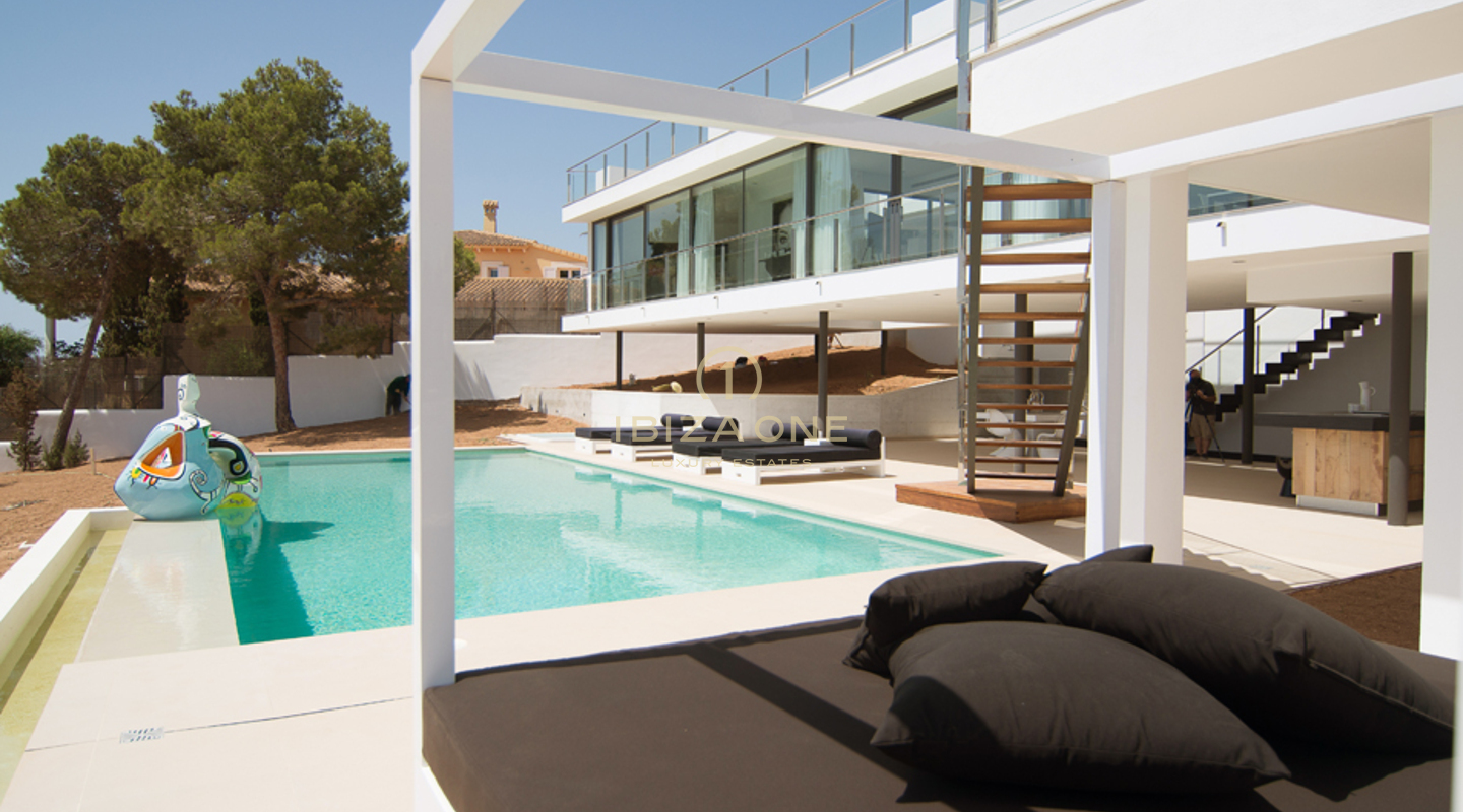 Luxe en uitzonderlijke moderne designvilla in Vista Alegre te koop, Ibiza - Luxe en uitzonderlijke moderne designvilla in Vista Alegre te huur, Ibiza