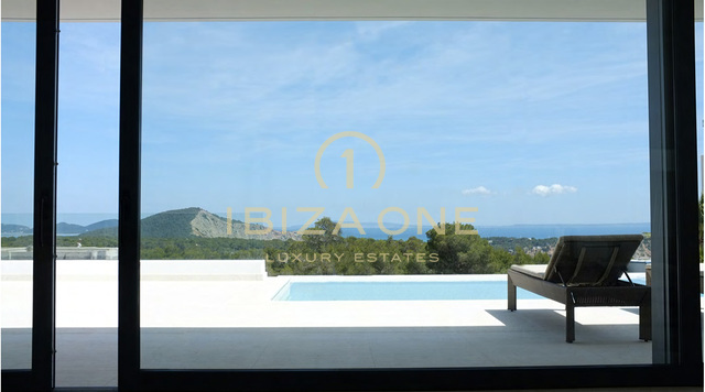Magnifique villa moderne avec vue imprenable sur la mer à vendre, Ibiza - Magnifique villa moderne avec vue imprenable sur la mer à louer, Ibiza