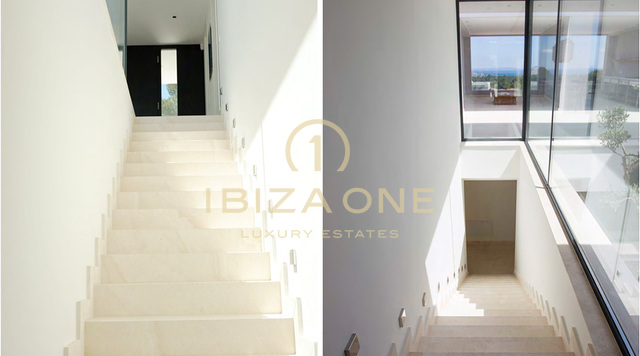 Magnifique villa moderne avec vue imprenable sur la mer à vendre, Ibiza - Magnifique villa moderne avec vue imprenable sur la mer à louer, Ibiza