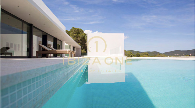 Magnifique villa moderne avec vue imprenable sur la mer à vendre, Ibiza - Magnifique villa moderne avec vue imprenable sur la mer à louer, Ibiza