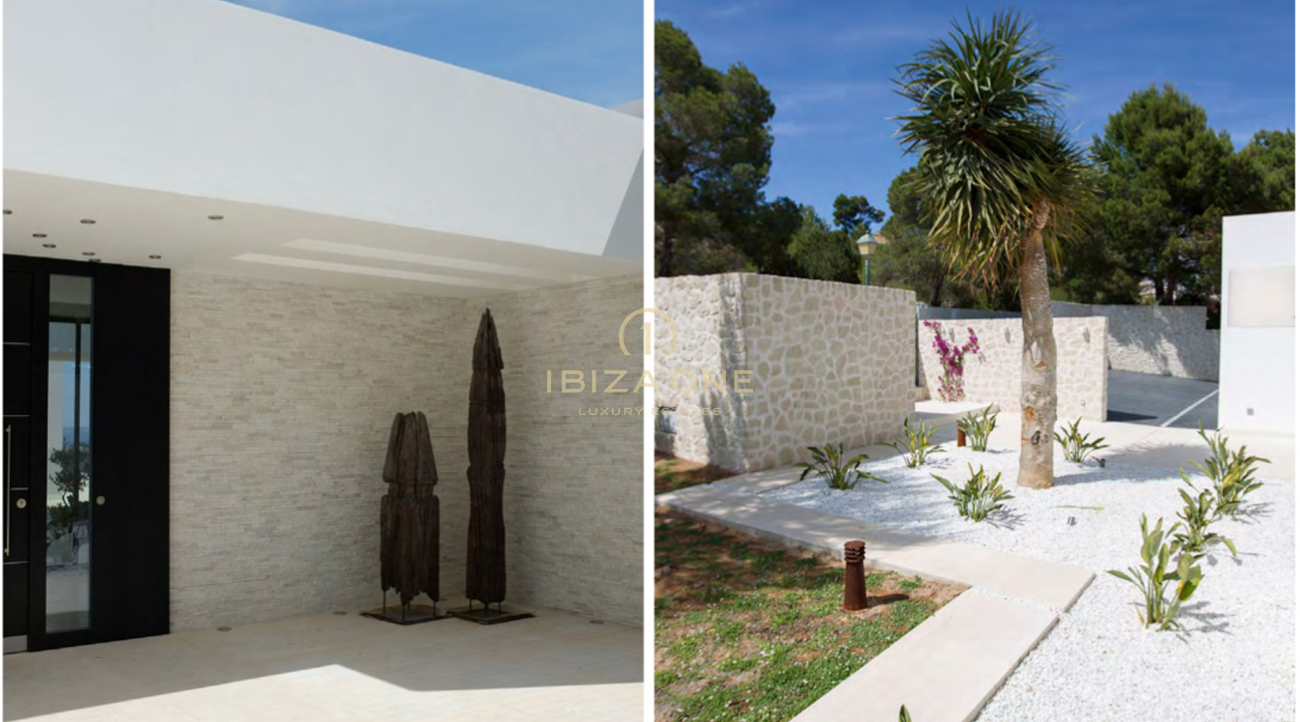Magnifique villa moderne avec vue imprenable sur la mer à vendre, Ibiza - Magnifique villa moderne avec vue imprenable sur la mer à louer, Ibiza
