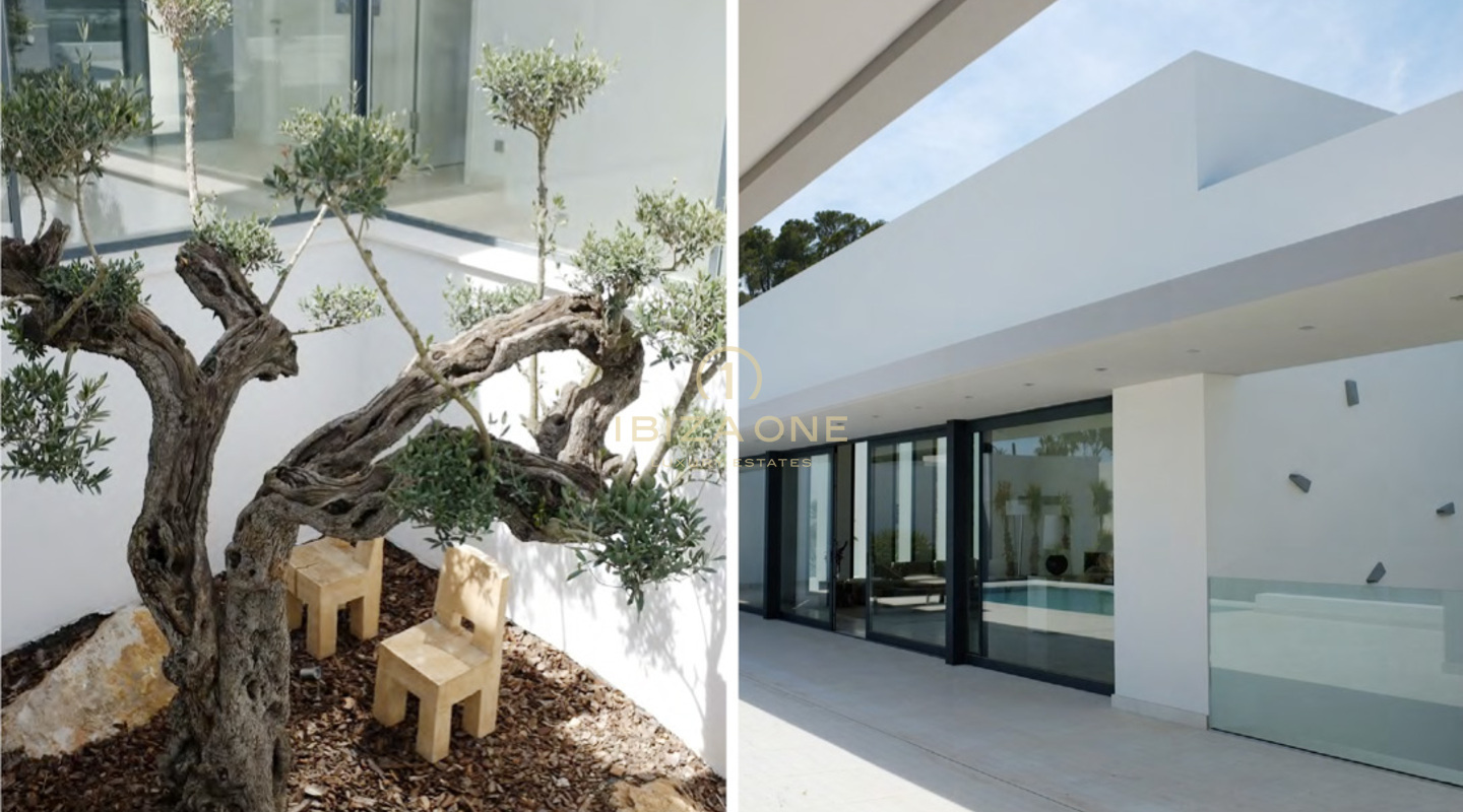 Magnifique villa moderne avec vue imprenable sur la mer à vendre, Ibiza - Magnifique villa moderne avec vue imprenable sur la mer à louer, Ibiza