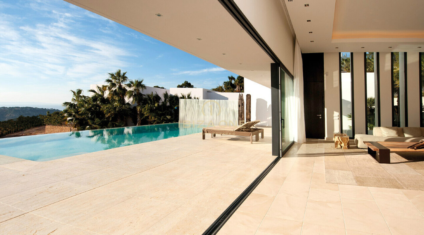 Wonderful modern villa with fabulous sea view for sale, Ibiza - Wonderful modern villa with fabulous sea view for rent, Ibiza
