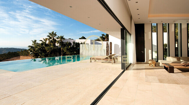 Magnifique villa moderne avec vue imprenable sur la mer à vendre, Ibiza - Magnifique villa moderne avec vue imprenable sur la mer à louer, Ibiza