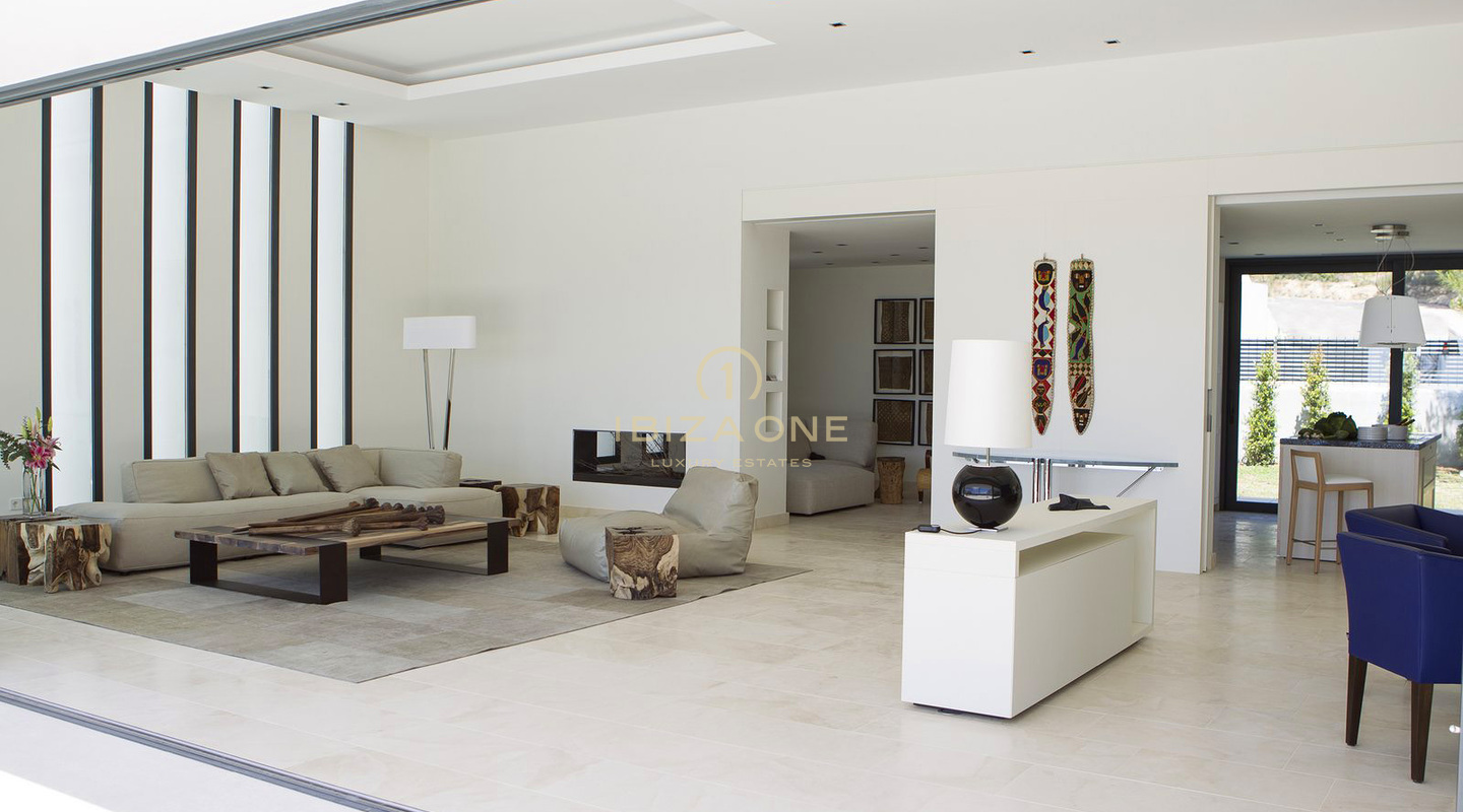 Magnifique villa moderne avec vue imprenable sur la mer à vendre, Ibiza - Magnifique villa moderne avec vue imprenable sur la mer à louer, Ibiza