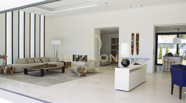 Magnifique villa moderne avec vue imprenable sur la mer à vendre, Ibiza - Magnifique villa moderne avec vue imprenable sur la mer à louer, Ibiza