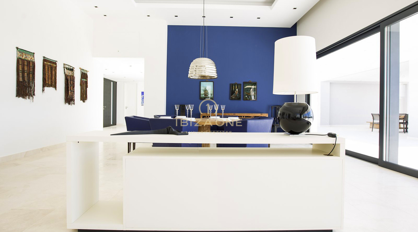 Magnifique villa moderne avec vue imprenable sur la mer à vendre, Ibiza - Magnifique villa moderne avec vue imprenable sur la mer à louer, Ibiza