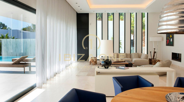 Magnifique villa moderne avec vue imprenable sur la mer à vendre, Ibiza - Magnifique villa moderne avec vue imprenable sur la mer à louer, Ibiza