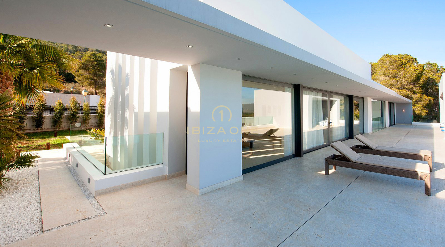 Wunderschöne moderne Villa mit fabelhaftem Meerblick zu verkaufen, Ibiza - Wunderschöne moderne Villa mit fabelhaftem Meerblick zu vermieten, Ibiza
