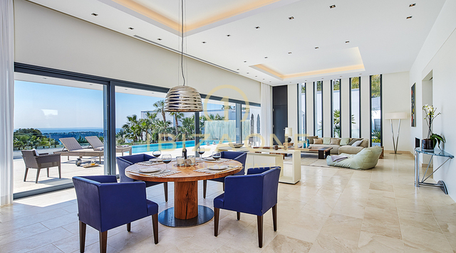 Wunderschöne moderne Villa mit fabelhaftem Meerblick zu verkaufen, Ibiza - Wunderschöne moderne Villa mit fabelhaftem Meerblick zu vermieten, Ibiza
