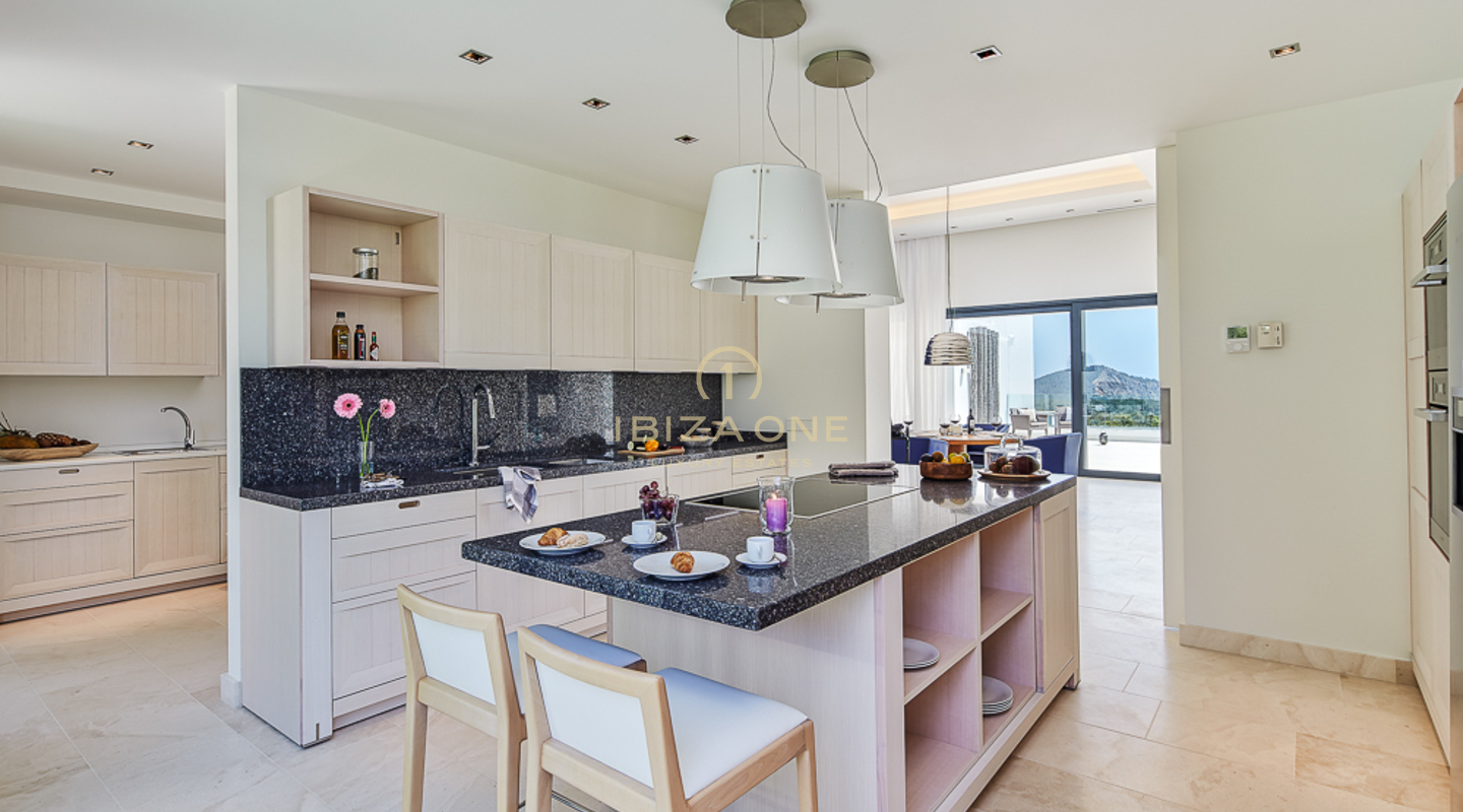 Magnifique villa moderne avec vue imprenable sur la mer à vendre, Ibiza - Magnifique villa moderne avec vue imprenable sur la mer à louer, Ibiza