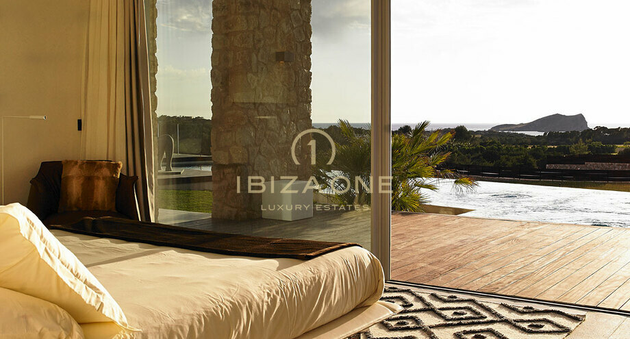 Moderne Neubau Villen Am Meer Cala Comte Ibiza One Luxus Immobilien Agentur Villa Villen Haus Finca Wohnung Loft Kaufen Mieten Verkaufen