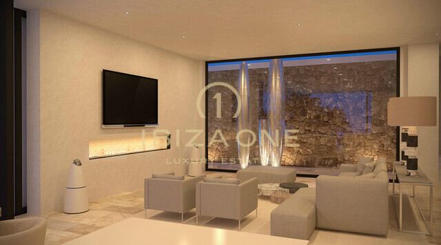 Luxe villa te koop vlakbij Ibiza / Jesus / Can Rimbau / Can Furnet - in aanbouw, Ibiza - Luxe villa te huur vlakbij Ibiza / Jesus / Can Rimbau / Can Furnet - in aanbouw, Ibiza