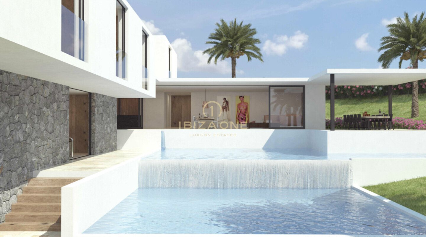 Luxe villa te koop vlakbij Ibiza / Jesus / Can Rimbau - in aanbouw, Ibiza - Luxe villa te huur vlakbij Ibiza / Jesus / Can Rimbau - in aanbouw, Ibiza