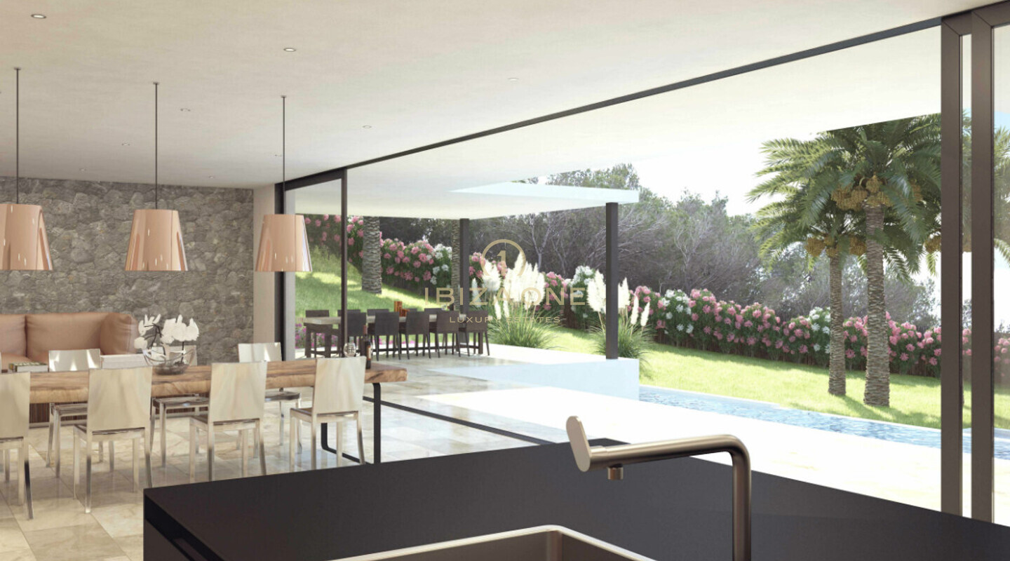Luxe villa te koop vlakbij Ibiza / Jesus / Can Rimbau - in aanbouw, Ibiza - Luxe villa te huur vlakbij Ibiza / Jesus / Can Rimbau - in aanbouw, Ibiza
