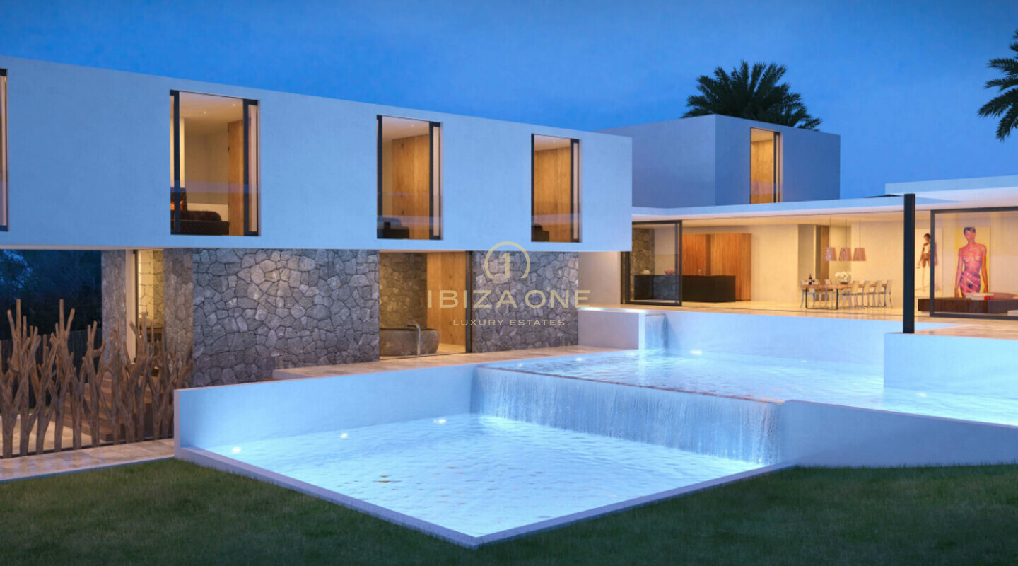 Villa de lujo en venta cerca de Ibiza / Jesus / Can Rimbau - en construcción, Ibiza - Villa de lujo en alquiler cerca de Ibiza / Jesus / Can Rimbau - en construcción, Ibiza