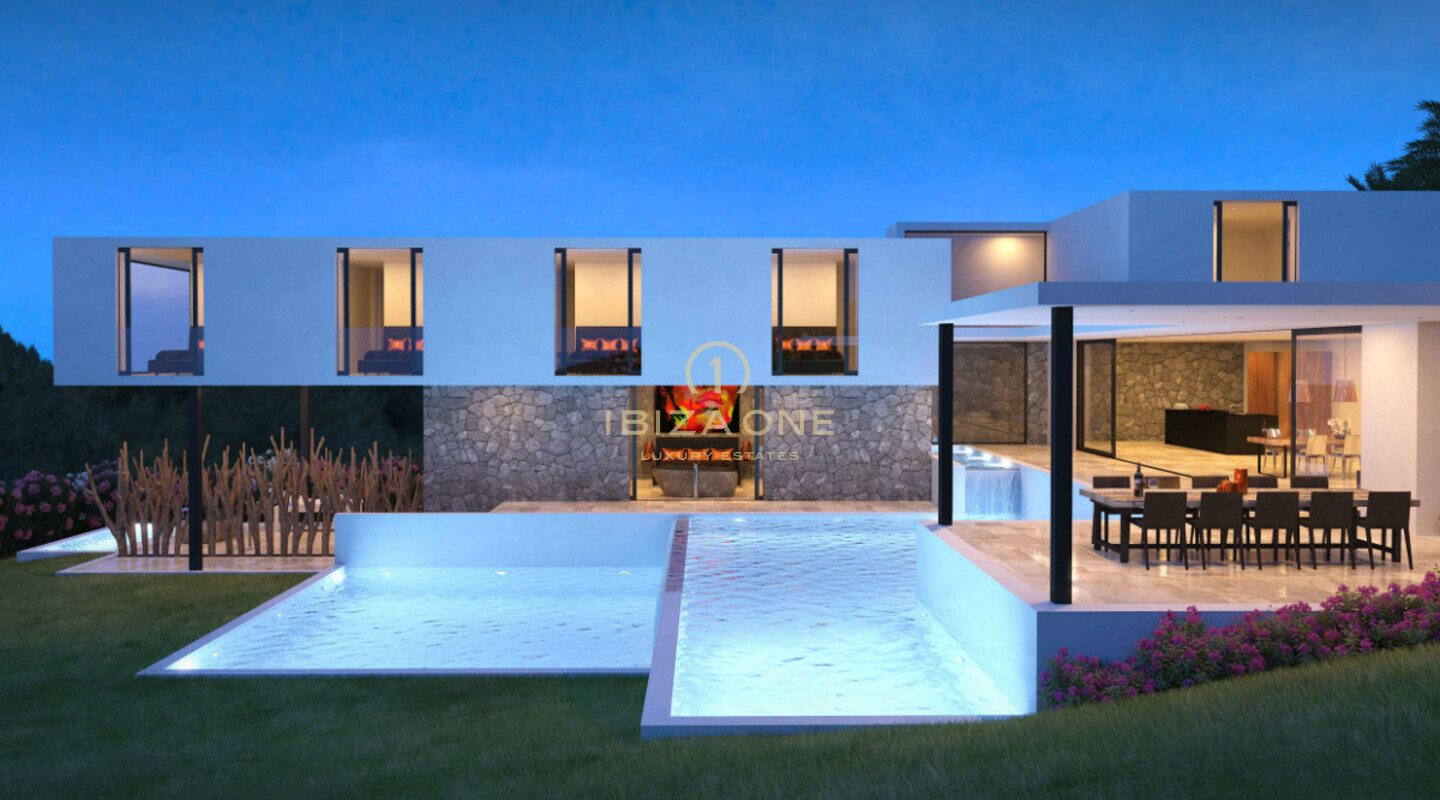 Villa di lusso in vendita vicino a Ibiza / Jesus / Can Rimbau - in costruzione, Ibiza - Villa di lusso in affitto vicino a Ibiza / Jesus / Can Rimbau - in costruzione, Ibiza