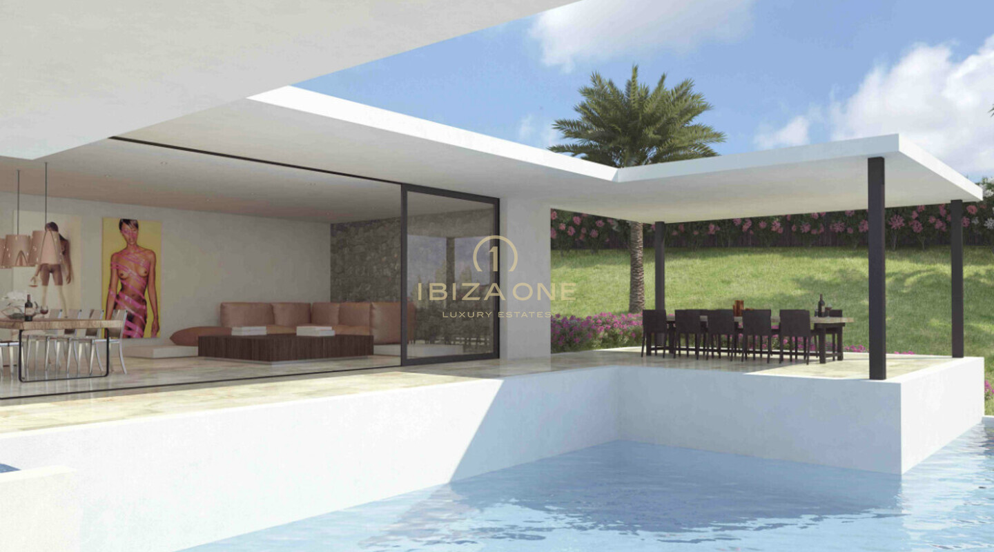 Villa de lujo en venta cerca de Ibiza / Jesus / Can Rimbau - en construcción, Ibiza - Villa de lujo en alquiler cerca de Ibiza / Jesus / Can Rimbau - en construcción, Ibiza