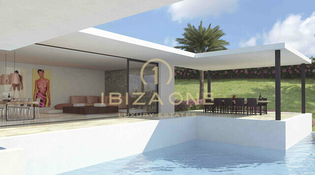 Villa de luxe à vendre près d'Ibiza / Jesus / Can Rimbau - en construction, Ibiza - Villa de luxe à louer près d'Ibiza / Jesus / Can Rimbau - en construction, Ibiza