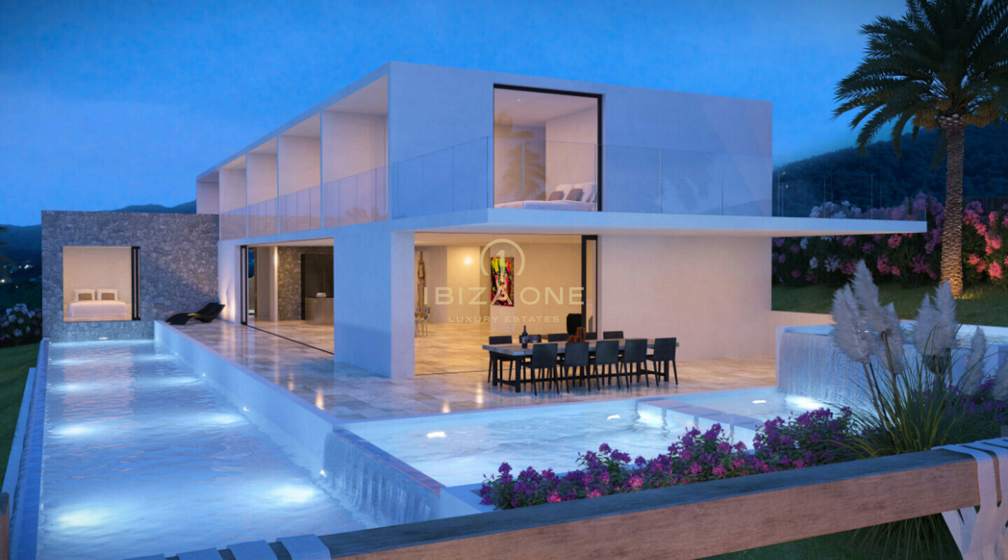 Villa de lujo en venta cerca de Ibiza / Jesus / Can Rimbau / Can Furnet - en construcción, Ibiza - Villa de lujo en alquiler cerca de Ibiza / Jesus / Can Rimbau / Can Furnet - en construcción, Ibiza