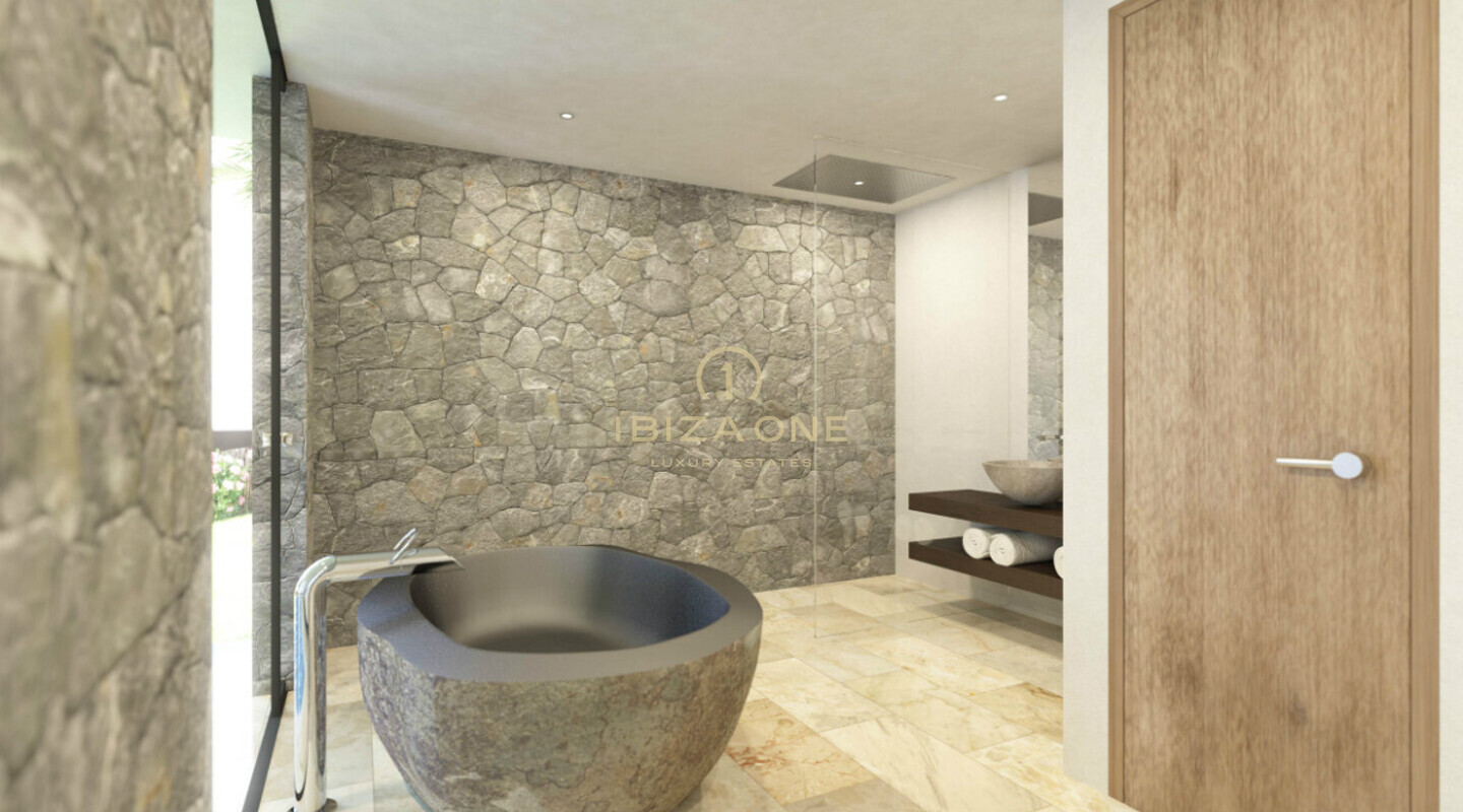 Luxusvilla zu verkaufen in der Nähe von Ibiza / Jesus / Can Rimbau / Can Furnet - im Bau, Ibiza - Luxusvilla zu vermieten in der Nähe von Ibiza / Jesus / Can Rimbau / Can Furnet - im Bau, Ibiza