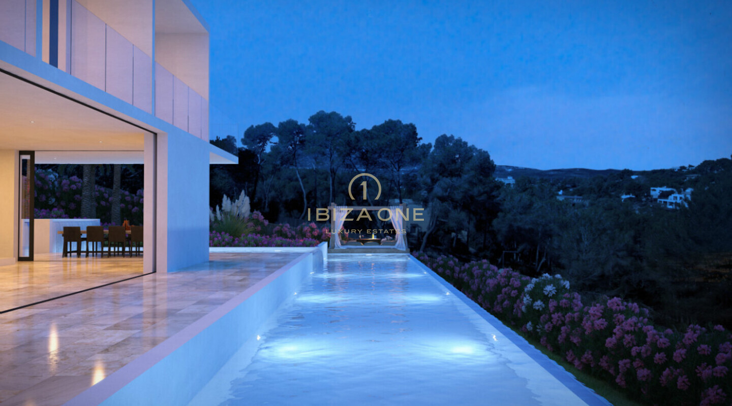 Luxury villa for sale close to Ibiza / Jesus / Can Rimbau / Can Furnet - under construction, Ibiza - Luxury villa for rent close to Ibiza / Jesus / Can Rimbau / Can Furnet - under construction, Ibiza