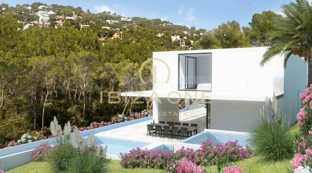 Villa de lujo en venta cerca de Ibiza / Jesus / Can Rimbau / Can Furnet - en construcción, Ibiza - Villa de lujo en alquiler cerca de Ibiza / Jesus / Can Rimbau / Can Furnet - en construcción, Ibiza