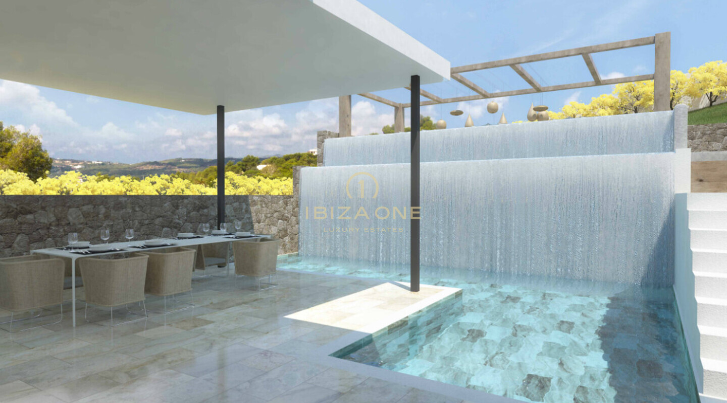Villa de luxe à vendre près d'Ibiza / Jesus / Can Rimbau / Can Furnet - en construction, Ibiza - Villa de luxe à louer près d'Ibiza / Jesus / Can Rimbau / Can Furnet - en construction, Ibiza
