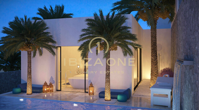 Luxe villa te koop vlakbij Ibiza / Jesus / Can Rimbau / Can Furnet - in aanbouw, Ibiza - Luxe villa te huur vlakbij Ibiza / Jesus / Can Rimbau / Can Furnet - in aanbouw, Ibiza
