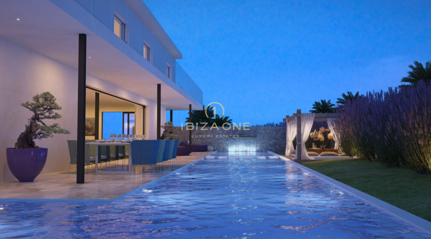 Villa de luxe à vendre près d'Ibiza / Jesus / Can Rimbau / Can Furnet - en construction, Ibiza - Villa de luxe à louer près d'Ibiza / Jesus / Can Rimbau / Can Furnet - en construction, Ibiza