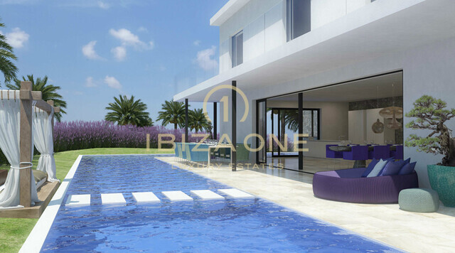 Villa de luxe à vendre près d'Ibiza / Jesus / Can Rimbau / Can Furnet - en construction, Ibiza - Villa de luxe à louer près d'Ibiza / Jesus / Can Rimbau / Can Furnet - en construction, Ibiza