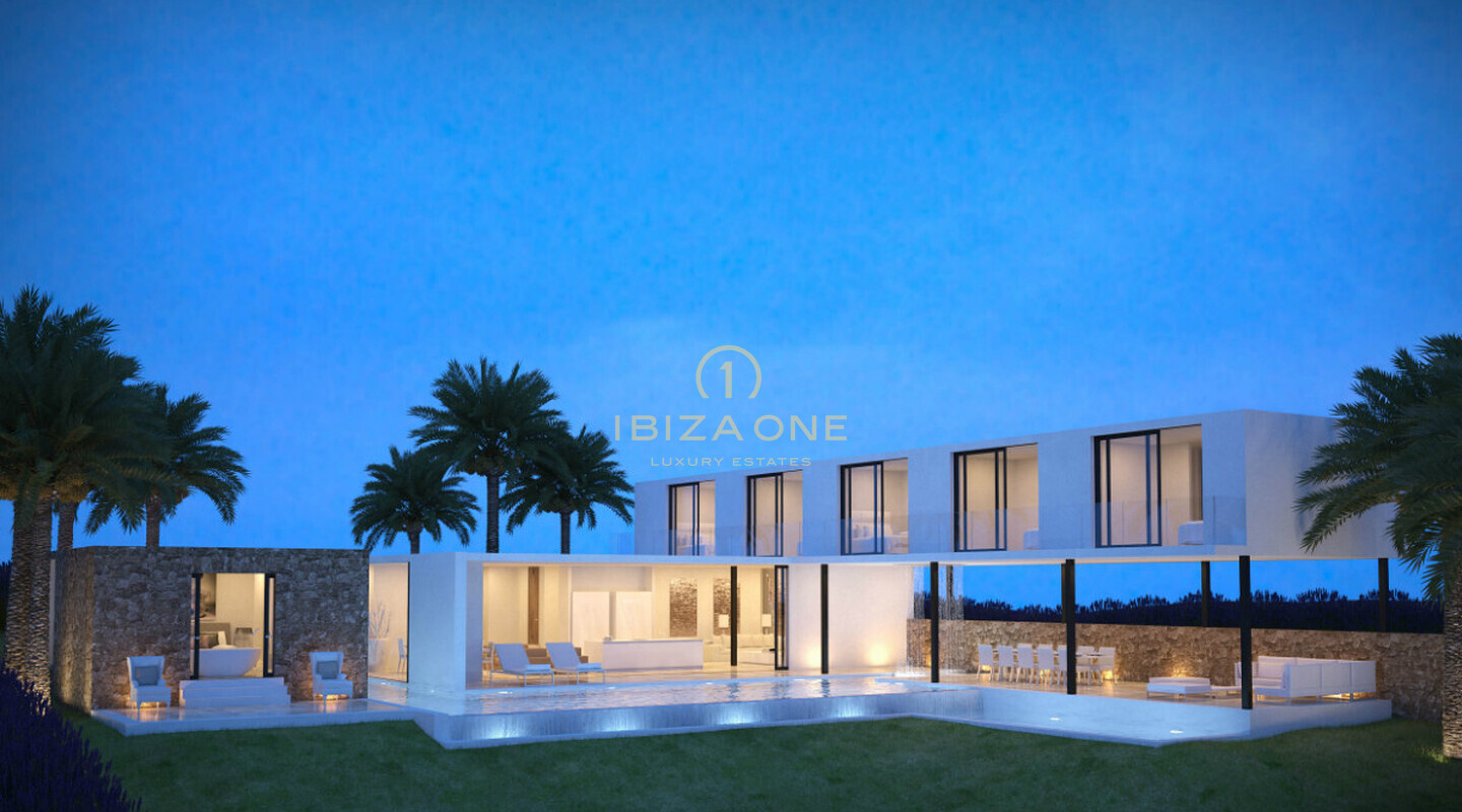 Villa de lujo en venta cerca de Ibiza / Jesus / Can Rimbau / Can Furnet - en construcción, Ibiza - Villa de lujo en alquiler cerca de Ibiza / Jesus / Can Rimbau / Can Furnet - en construcción, Ibiza