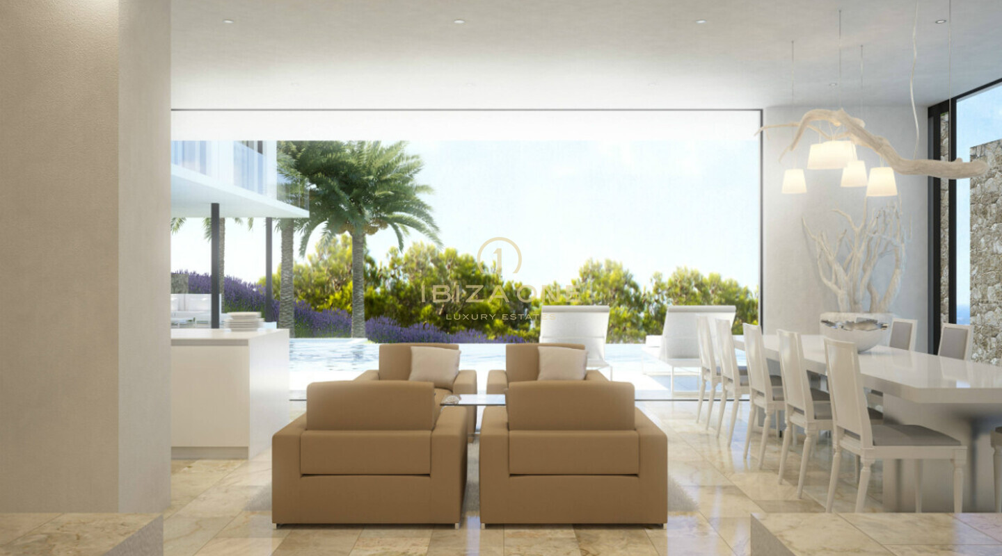 Villa de luxe à vendre près d'Ibiza / Jesus / Can Rimbau / Can Furnet - en construction, Ibiza - Villa de luxe à louer près d'Ibiza / Jesus / Can Rimbau / Can Furnet - en construction, Ibiza
