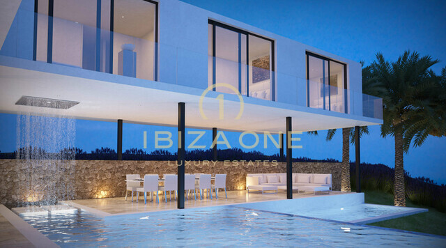Luxusvilla zu verkaufen in der Nähe von Ibiza / Jesus / Can Rimbau / Can Furnet - im Bau, Ibiza - Luxusvilla zu vermieten in der Nähe von Ibiza / Jesus / Can Rimbau / Can Furnet - im Bau, Ibiza