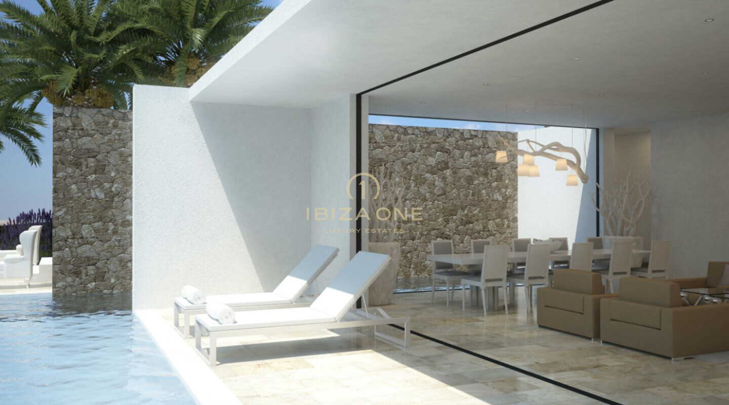 Villa de lujo en venta cerca de Ibiza / Jesus / Can Rimbau / Can Furnet - en construcción, Ibiza - Villa de lujo en alquiler cerca de Ibiza / Jesus / Can Rimbau / Can Furnet - en construcción, Ibiza