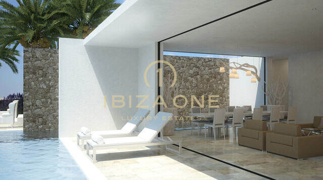 Luxusvilla zu verkaufen in der Nähe von Ibiza / Jesus / Can Rimbau / Can Furnet - im Bau, Ibiza - Luxusvilla zu vermieten in der Nähe von Ibiza / Jesus / Can Rimbau / Can Furnet - im Bau, Ibiza
