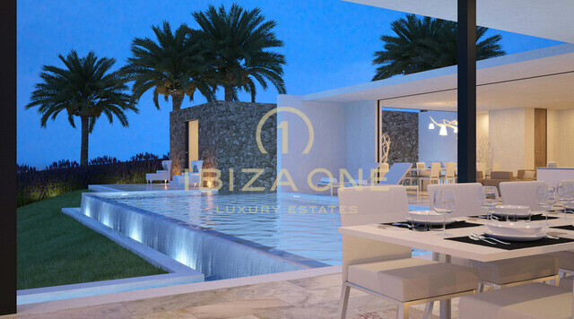 Villa de lujo en venta cerca de Ibiza / Jesus / Can Rimbau / Can Furnet - en construcción, Ibiza - Villa de lujo en alquiler cerca de Ibiza / Jesus / Can Rimbau / Can Furnet - en construcción, Ibiza