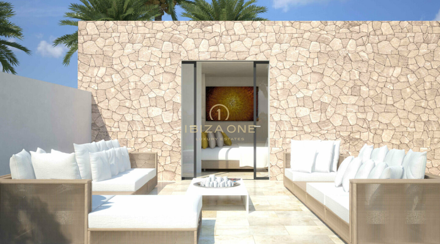 Luxe villa te koop vlakbij Ibiza / Jesus / Can Rimbau / Can Furnet - in aanbouw, Ibiza - Luxe villa te huur vlakbij Ibiza / Jesus / Can Rimbau / Can Furnet - in aanbouw, Ibiza
