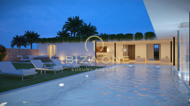 Villa de luxe à vendre près d'Ibiza / Jesus / Can Rimbau / Can Furnet - en construction, Ibiza - Villa de luxe à louer près d'Ibiza / Jesus / Can Rimbau / Can Furnet - en construction, Ibiza