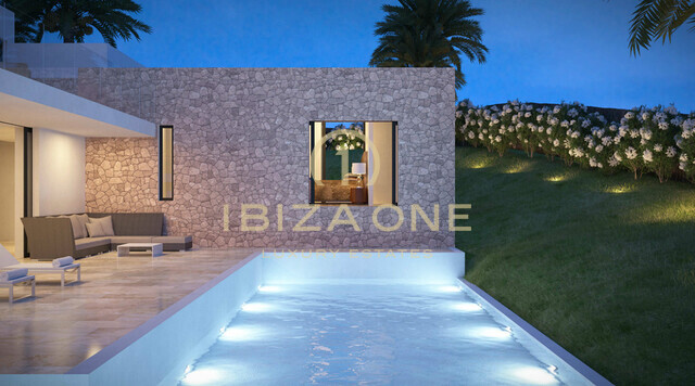 Luxe villa te koop vlakbij Ibiza / Jesus / Can Rimbau / Can Furnet - in aanbouw, Ibiza - Luxe villa te huur vlakbij Ibiza / Jesus / Can Rimbau / Can Furnet - in aanbouw, Ibiza