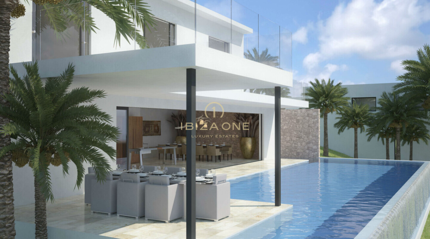 Luxury villa for sale close to Ibiza / Jesus / Can Rimbau / Can Furnet - under construction, Ibiza - Luxury villa for rent close to Ibiza / Jesus / Can Rimbau / Can Furnet - under construction, Ibiza